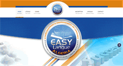 Desktop Screenshot of easylanguealgeria.com